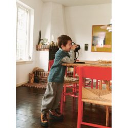 Loui Slipover Junior 2601_4 - strikkekit fra Sandnes