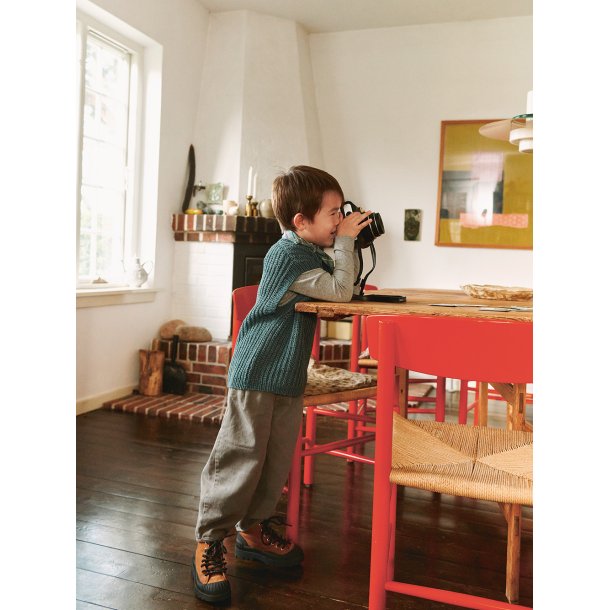 Loui Slipover Junior 2601_4 - strikkekit fra Sandnes