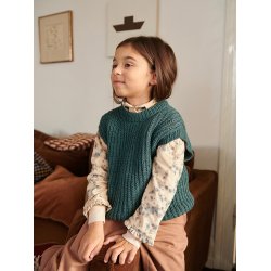 Loui Slipover Junior 2601_4 - strikkekit fra Sandnes