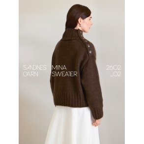 Mina Sweater 2602_02 i Peer Gynt - Strikkekit fra Sandnes
