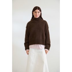 Mina Sweater 2602_02 i Peer Gynt - Strikkekit fra Sandnes