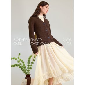 Ember Cardigan 2602_03 - Strikkekit fra Sandnes