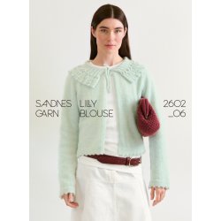 Lilly Blouse 2602_06 - Strikkekit fra Sandnes