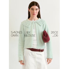 Lilly Blouse 2602_06 - Strikkekit fra Sandnes