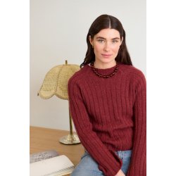 Elva Sweater 2602_07 - Strikkekit fra Sandnes