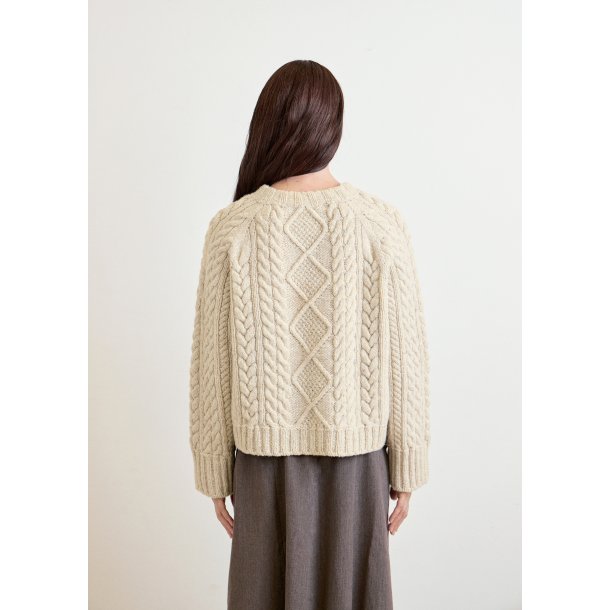 Loom Sweater 2602_08 - Strikkekit fra Sandnes