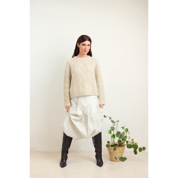 Loom Sweater 2602_08 - Strikkekit fra Sandnes