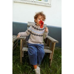 2605_04 Cole Sweater Junior strikkekit fra Sandnes