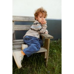 2605_04 Cole Sweater Junior strikkekit fra Sandnes