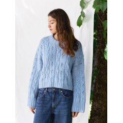 2606_11 Junia Sweater - Strikkeopskrift fra Sandnes