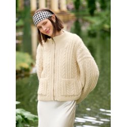 2606_07 Kaja Jacket - Strikkekit fra Sandnes