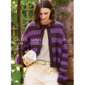 Mango Cardigan 2606_05 DIY - Strikkeopskrift fra Sandnes