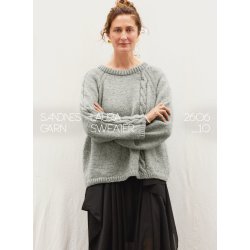 2606_10 Laura Sweater - Strikkeopskrift fra Sandnes