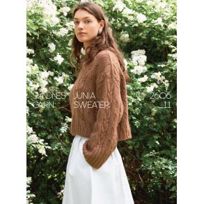 2606_11 Junia Sweater - Strikkeopskrift fra Sandnes