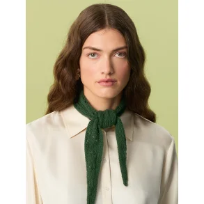 Miu Pointelle Scarf � Strikkeopskrift Sandnes 2607_2 Cashmere