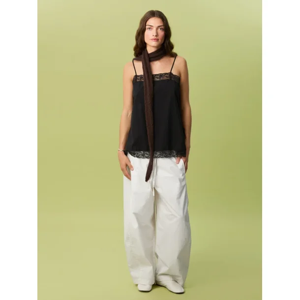 Miu Pointelle Scarf � Strikkeopskrift Sandnes 2607_2 Cashmere