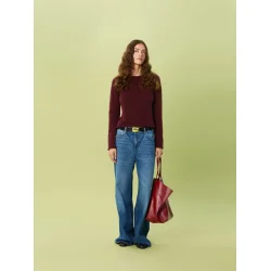 Nola Sweater 2607_02 Cashmere - Strikkekit fra Sandnes