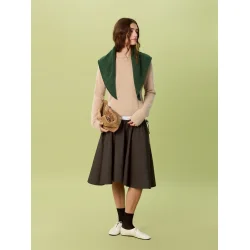 Nola Sweater 2607_02 Cashmere - Strikkekit fra Sandnes