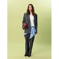 Miu Pointelle Shawl � Strikkekit  Sandnes 2607_3 Cashmere