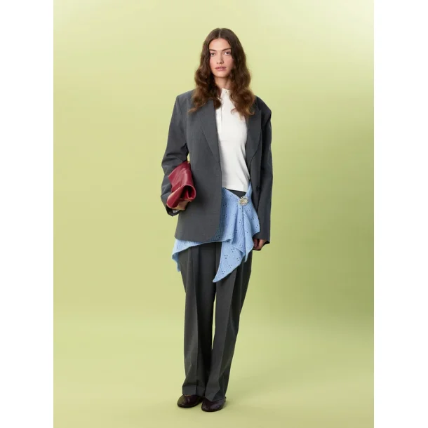 Miu Pointelle Shawl � Strikkekit  Sandnes 2607_3 Cashmere