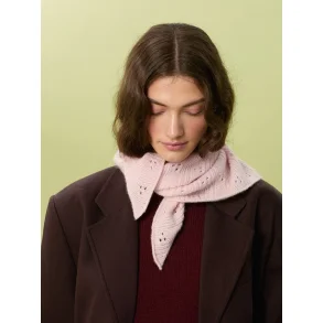 Miu Pointelle Shawl � Strikkekit  Sandnes 2607_3 Cashmere