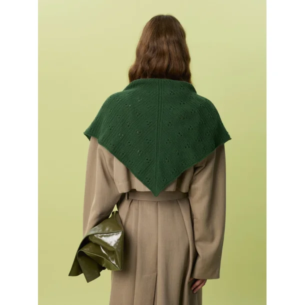 Miu Pointelle Shawl � Strikkekit  Sandnes 2607_3 Cashmere