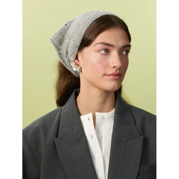 Miu Pointelle Shawl � Strikkekit  Sandnes 2607_3 Cashmere