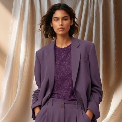 Light &amp; Lush lilla pr 0,25 m.