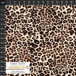 Light og lush lys leopard pr. 0,25 m.