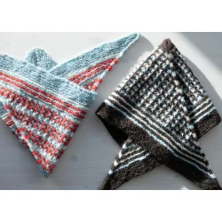 Isla Shawl strikkekit fra Biches og Bches