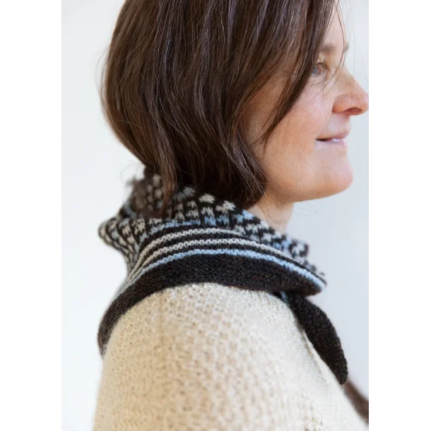 Isla Shawl strikkekit fra Biches og Bches