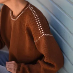 Mono Sweater - Strikkekit fra Anne Ventzel