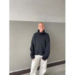 Sweater no. 25 strikkekit - Rowan Felted Tweed / mohair version str. 2XL-4XL