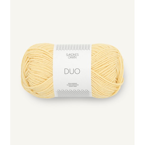 Sandnes Duo 2112 Lys gul - NY