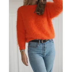 Fuzzy Sweater - Strikkekit fra Tove Lindtein