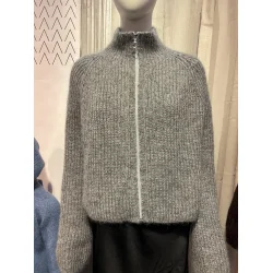 6 mm spiral delbar lurex slv lynls (til Tia Zipper fra Sandnes)