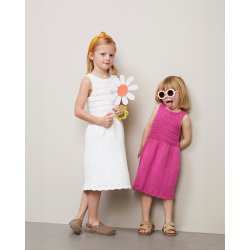 Erle Sommerkjole 438 - Strikkekit fra Rauma