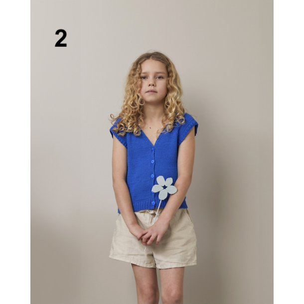 438 Petunia barn - Strikkehfte fra Rauma