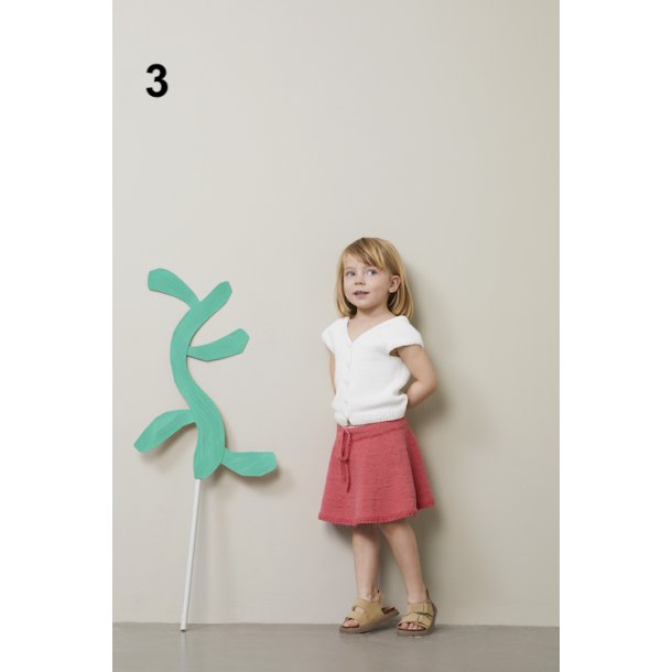 438 Petunia barn - Strikkehfte fra Rauma