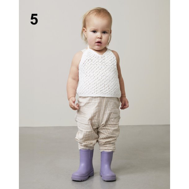 438 Petunia barn - Strikkehfte fra Rauma