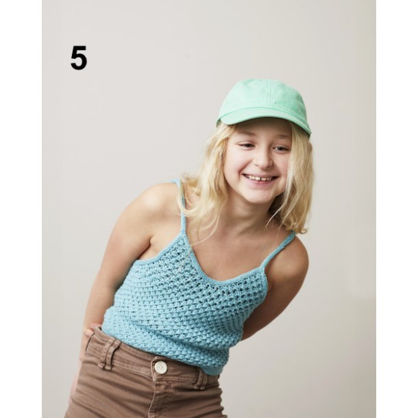 438 Petunia barn - Strikkehfte fra Rauma