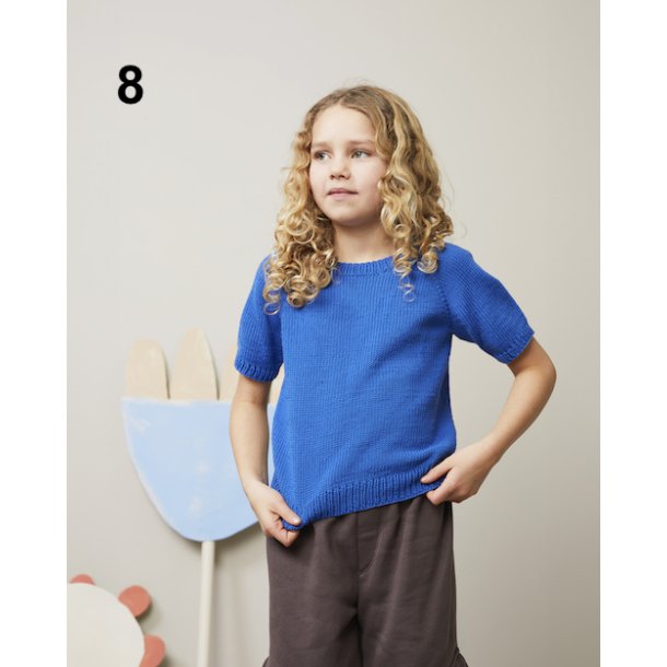 438 Petunia barn - Strikkehfte fra Rauma