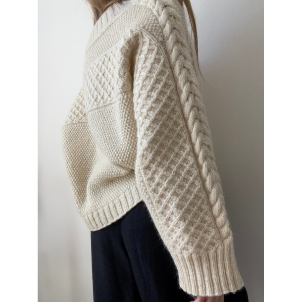 Haraboji cardigan - Strikkekit fra Aegyoknit