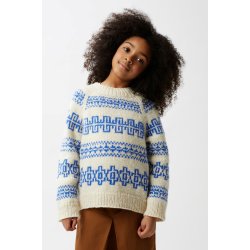 448 Fjre Genser Brn - Strikkekit fra Rauma