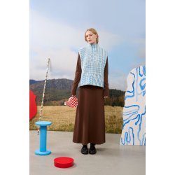 Nordic Mix Vest af Laura Dalgaard - Strikkekit fra Rauma