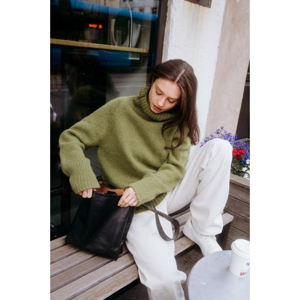 477 Heia raglangenser - Strikkekit fra Rauma