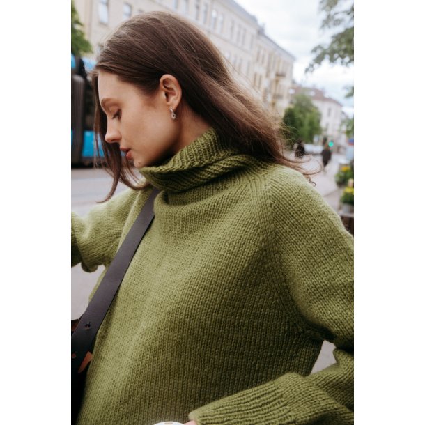 477 Heia raglangenser - Strikkekit fra Rauma