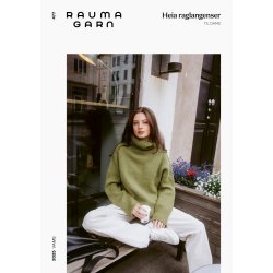 477 Heia raglangenser - Strikkekit fra Rauma
