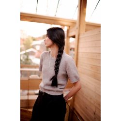 504 Lun Lauratee - Strikkekit fra Rauma