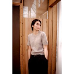 504 Lun Lauratee - Strikkekit fra Rauma